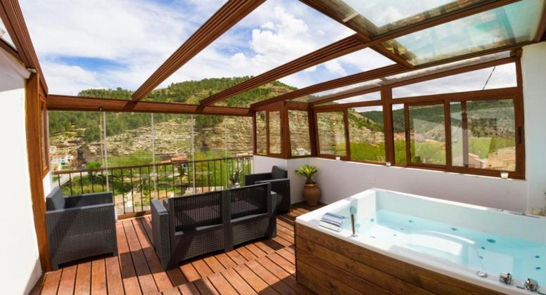 Casa Rural Las Tinajas De Naya Alcala del Jucar Luaran gambar